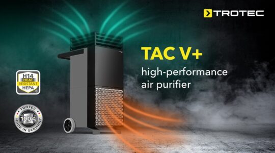 An Effective Virus Filtration System: the Trotec Tac V+ Air Purifier