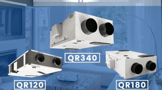 Tsentraliseeritud ventilatsiooniseade HRU QR340A