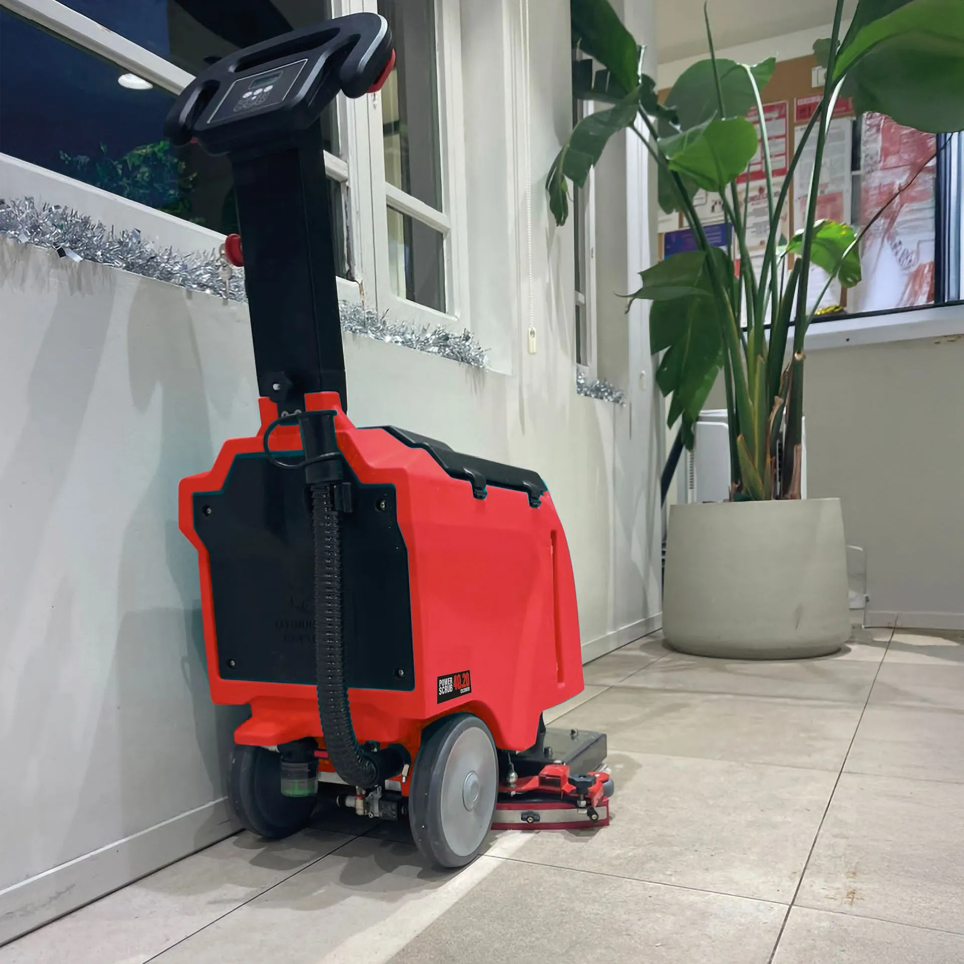 MeClean POWERSCRUB 40.20 akutoitel põrandapesumasin