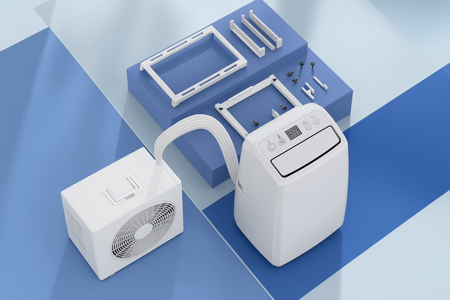 vaikne mobiilne konditsioneer