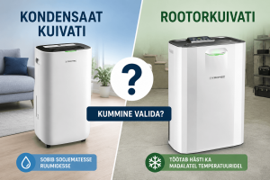 Kas valida kondensaatkuivati või rootorkuivati?