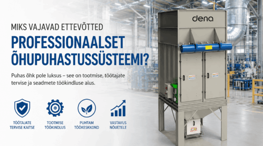 Miks vajavad ettevõtted professionaalset õhupuhastussüsteemi?