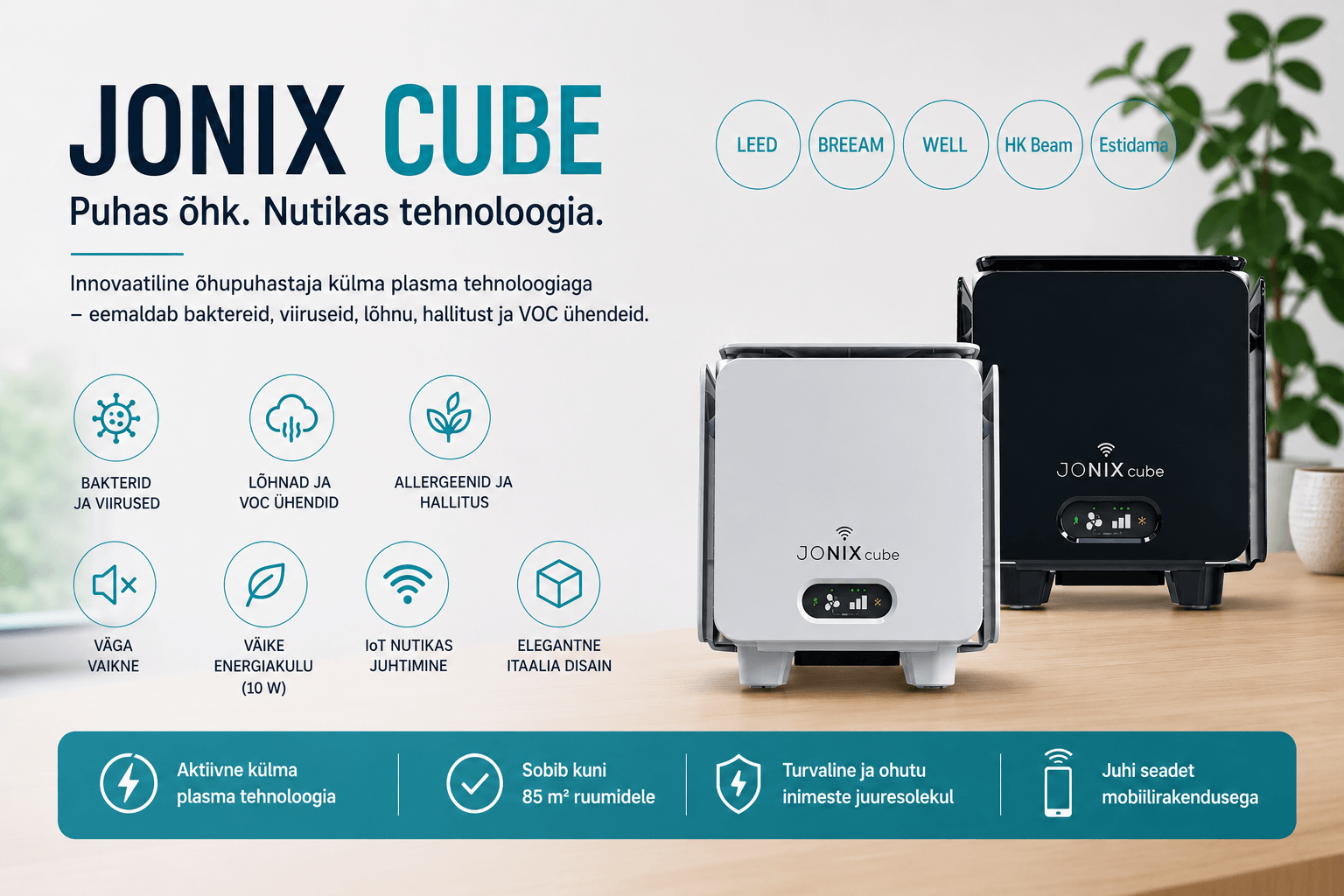 Jonix-Cube–innovaatiline-ohupuhastaja-kulma-plasma-tehnoloogiaga Jonix Cube – innovaatiline õhupuhastaja külma plasma tehnoloogiaga