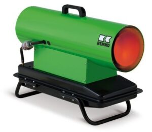 REMKO DZH Series Direct-Fired Diesel Fan Heater for Rooms Up to 2,500 m³