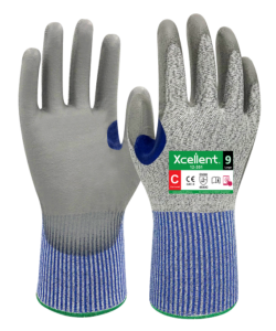 Xcellent 12-351 kinda lõikekindlus C, parem haarduvus, kergem kaal, XTech PU