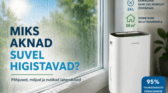 Miks aknad suvel higistavad? 7 põhjust ja lahendust
