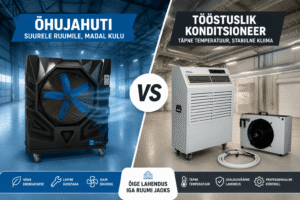 Õhujahuti vs tööstuslik konditsioneer – kumb valida?
