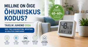 Milline on õige õhuniiskus eluruumis