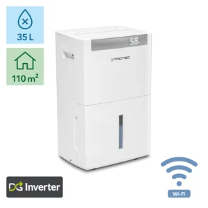 Trotec TTK-I 110 E WiFi Dehumidifier with Inverter Technology – up to 35 l/24h