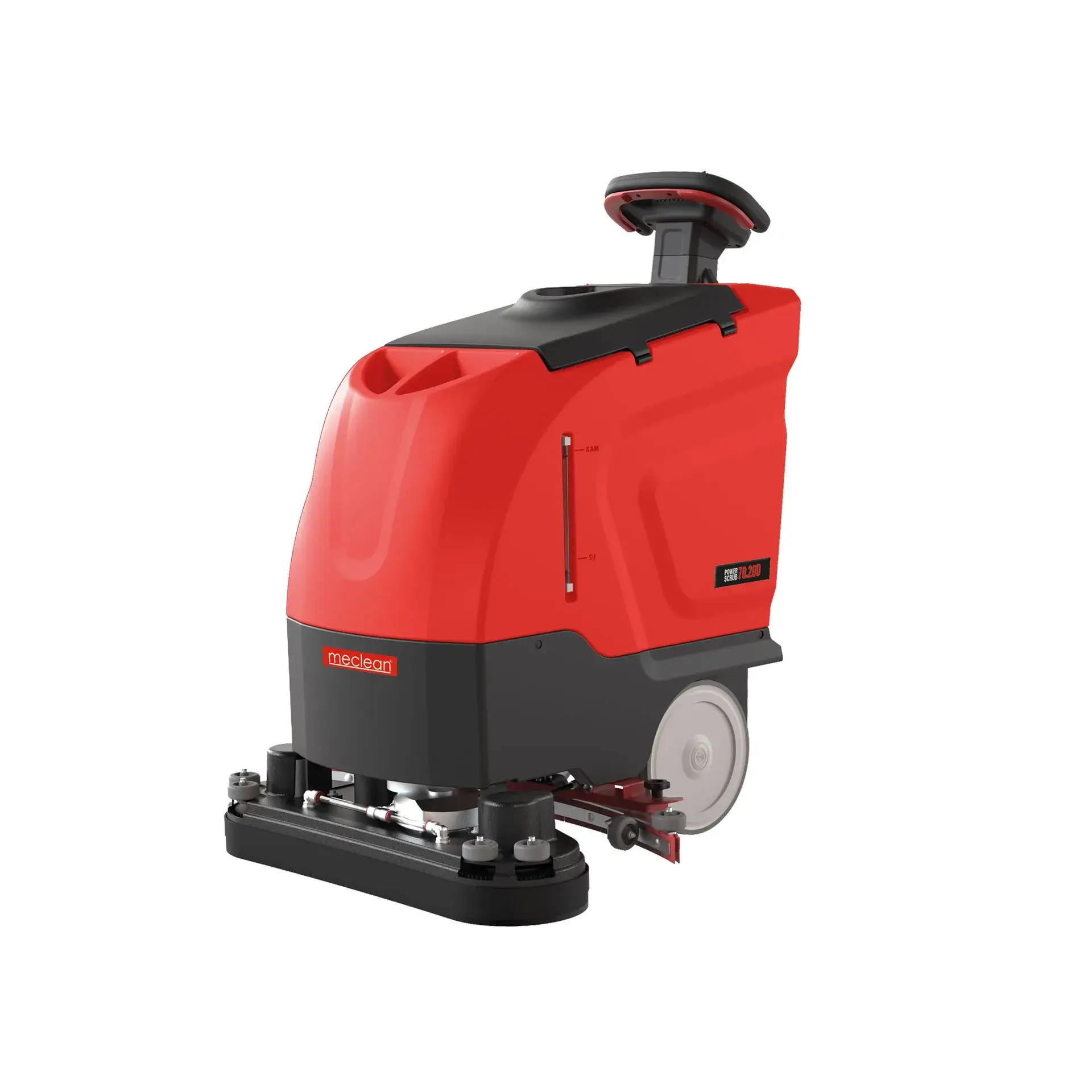 MeClean POWERSCRUB 70.20 Battery-Powered Floor Scrubber-Dryer, 2,800 m²/h