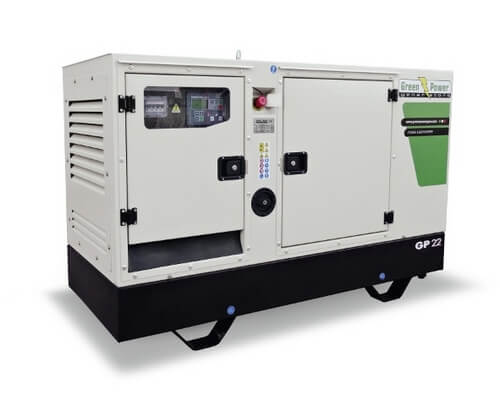 DIISEL ELEKTRIGENERAATOR GREEN POWER GP22 15,2-17,6KW