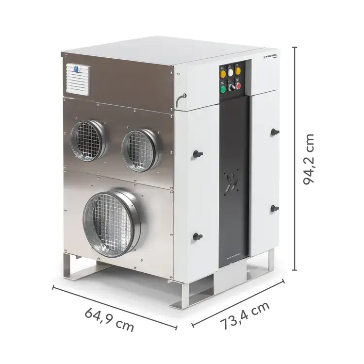 Kaubanduslik adsorptsioonkuivati TTR 800 86l/24h 950m3/h 300Pa - Pilt 2