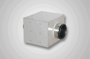 Heating/Cooling Water Element for Ventilation, Ø125