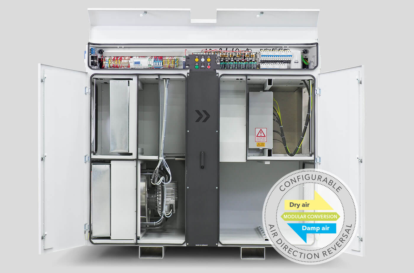 Adsorptsiooni õhukuivati TTR 13500 1790l/24h 13300m3/h 400Pa - Pilt 2