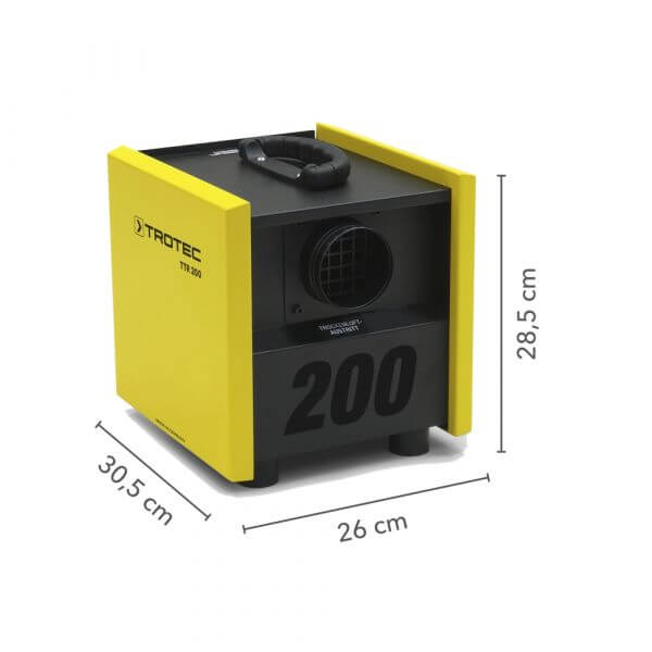Adsorptsiooni õhukuivati TTR 200 8,4l/24h 80m3/h - Pilt 2