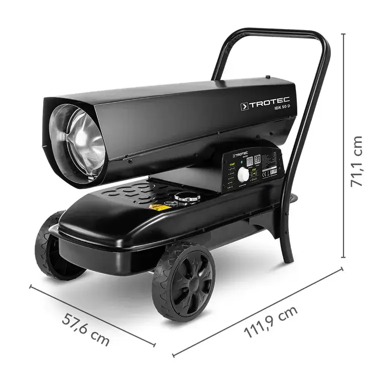 Otsekütte soojapuhur diisel IDX 50 D 55kW - Pilt 2
