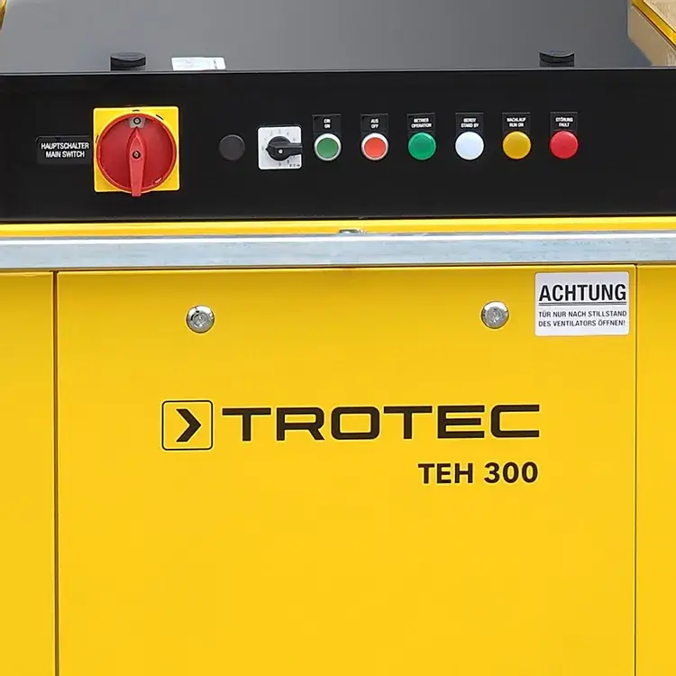 Tööstuslik mobiilne TEH 300 elektripuhur 80kW - Pilt 3