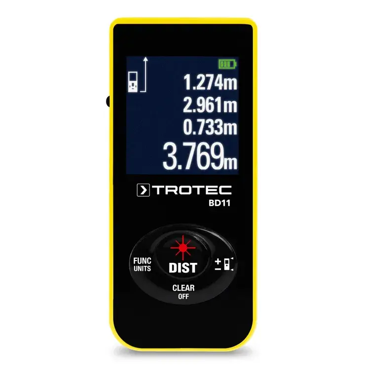 Laserkaugusmõõtja Trotec BD11 ±3 mm/30m