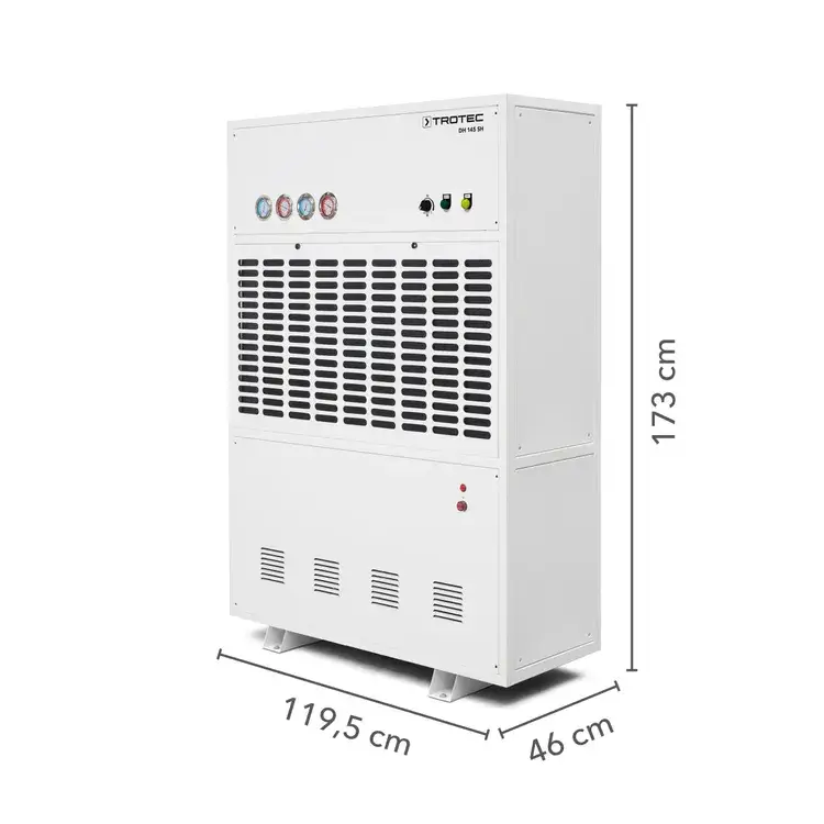 Tööstuslik õhukuivati DH 145 SH 485l/24h 4300 m³/h - Pilt 2