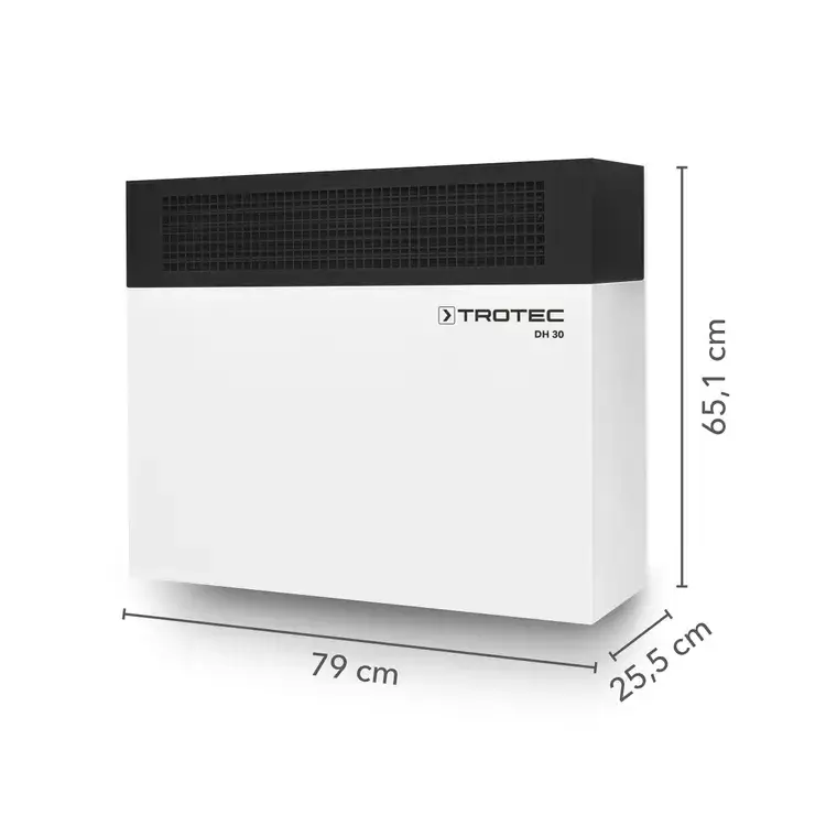 Tööstuslik kondensaatorkuivati DH 30 45l/24h 700m3/h - Pilt 2