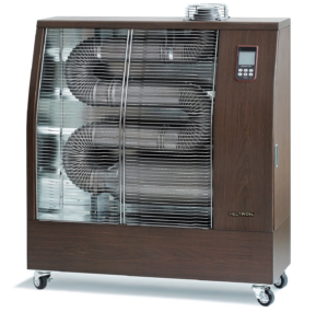 Soojuskiirgur ahi Veltron DHOE-120 14kW tumepruun/hõbe 55-88 m² Wi-Fi