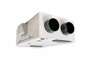Aerauliqa QR340A Heat Recovery Ventilation Unit, up to 300 m³/h, with filter