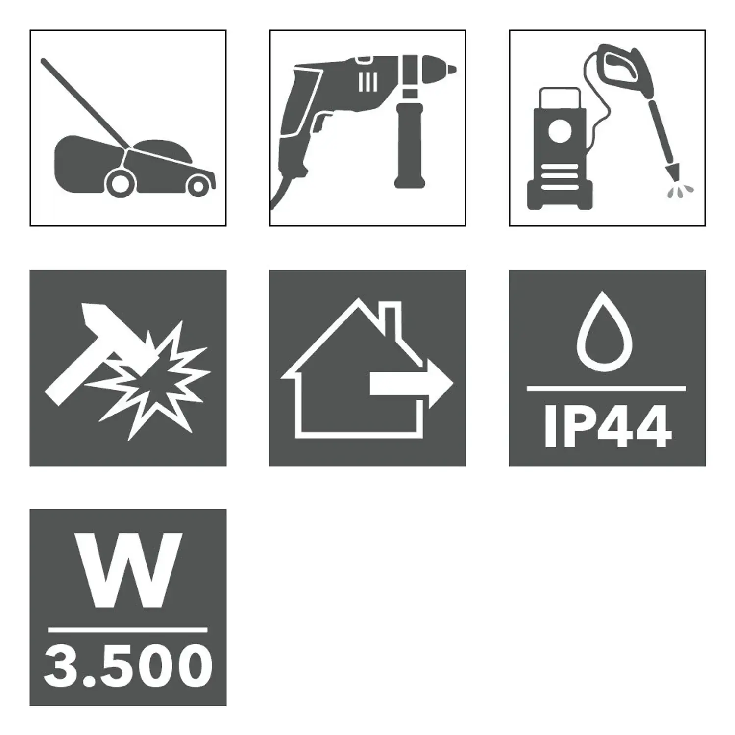 Kvaliteetne pikenduskaabel 15 m / 230 V / 1,5 mm² - Pilt 2
