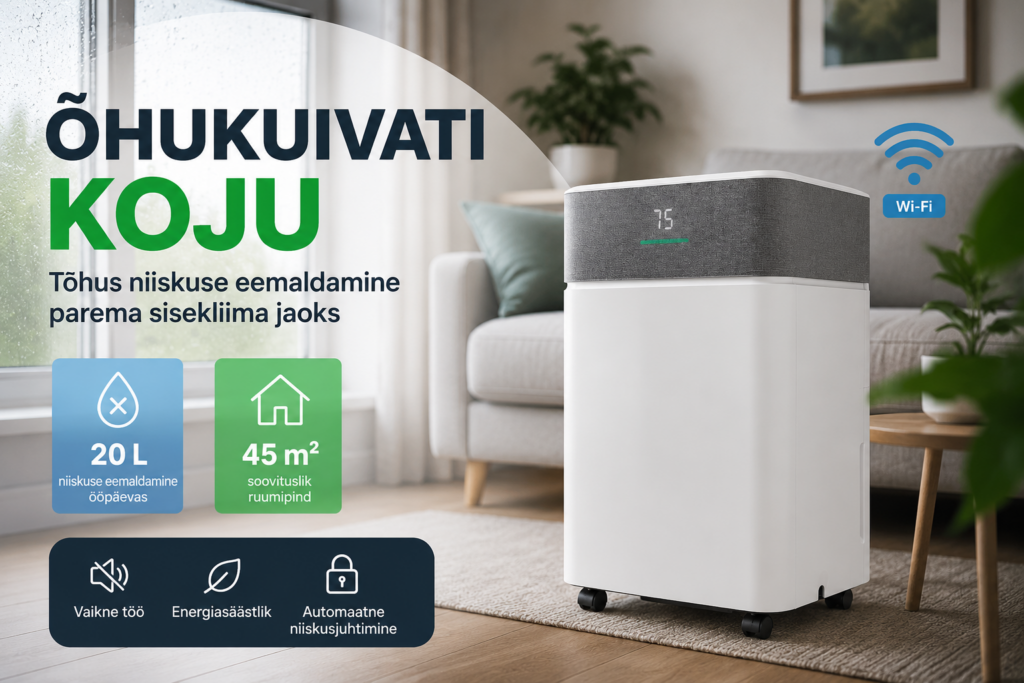 Õhukuivati koju – kuidas valida õige seade 2026. aastal?