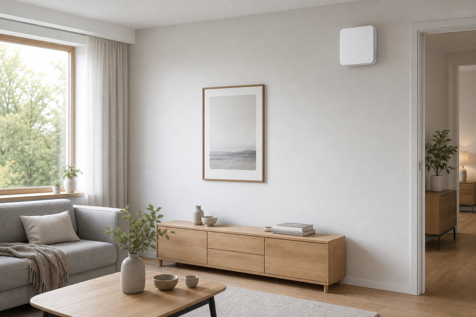 Decentralized heat recovery ventilation unit