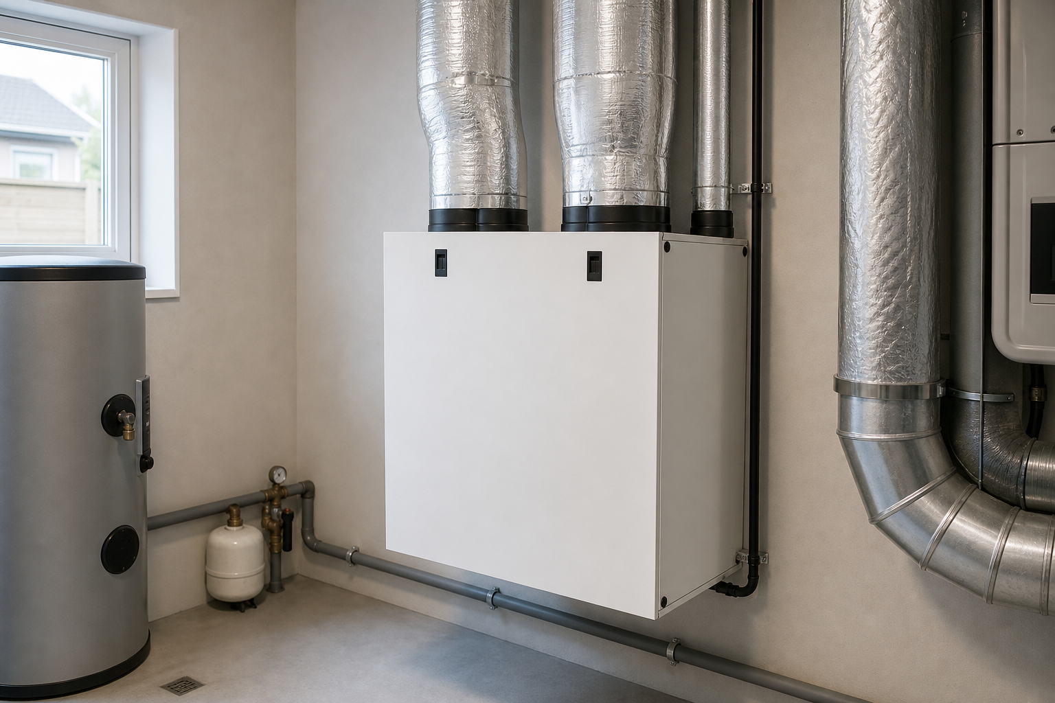 Tsentraalne ventilatsioonisüsteem eramus