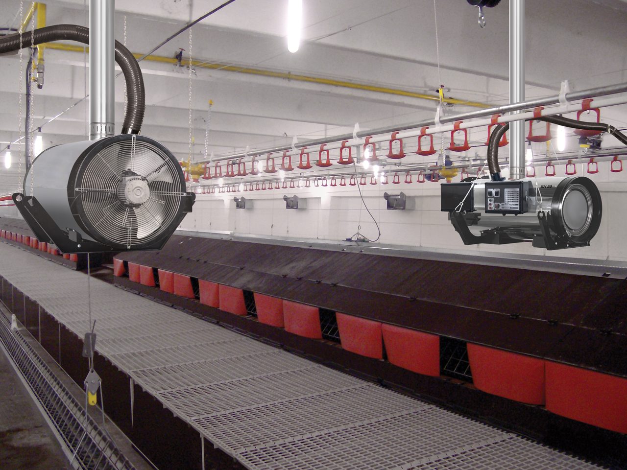 Biemmedue Arcotherm BH 100 suspended indirect fired space heaters - Image 10