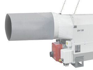 Biemmedue Arcotherm CH 100 indirect combustion heavy duty suspended space heaters - Image 5