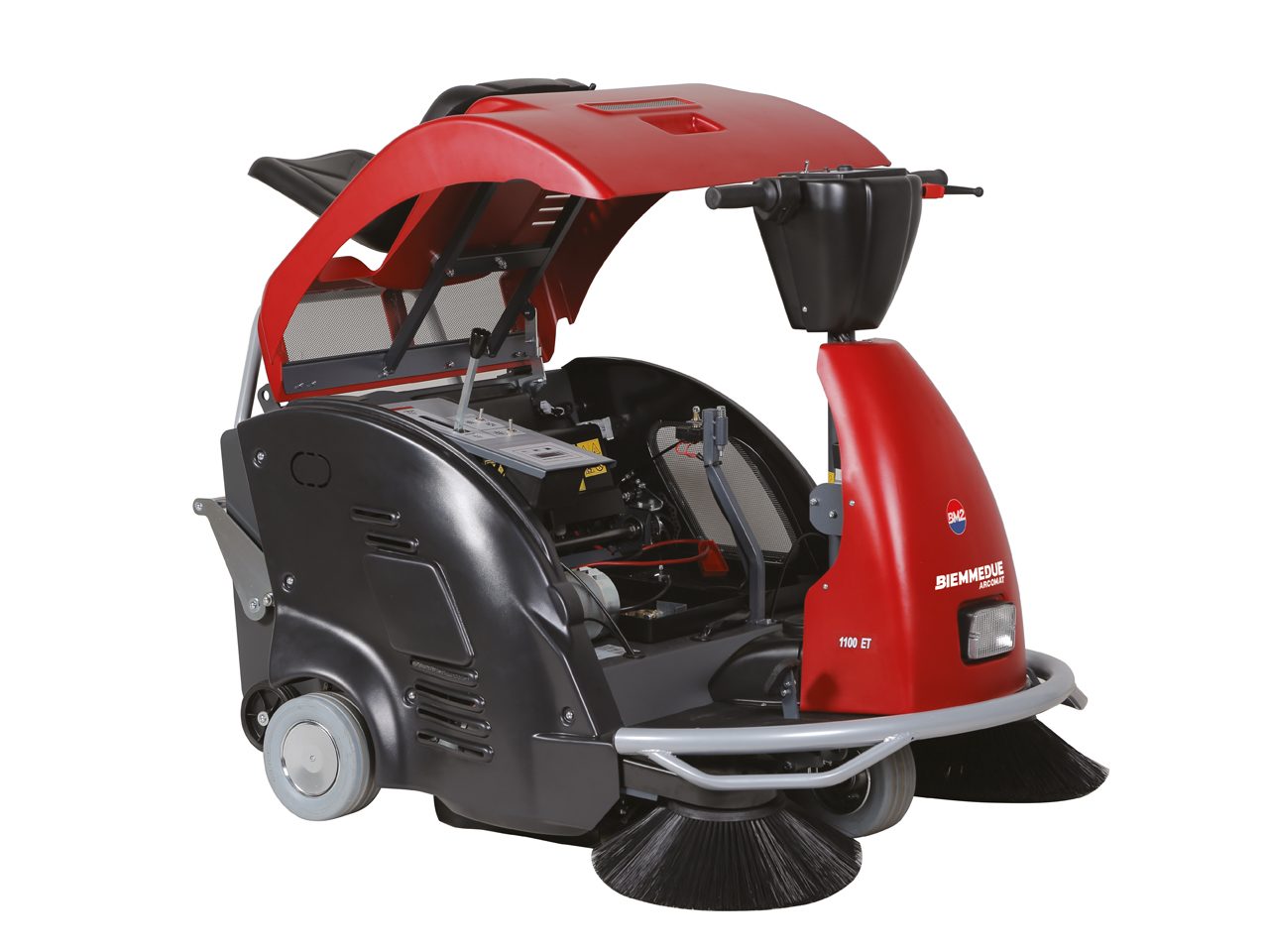 Biemmedue Arcomat Dusty 1100 ET ride-on battery powered vacuum sweepers - Image 4