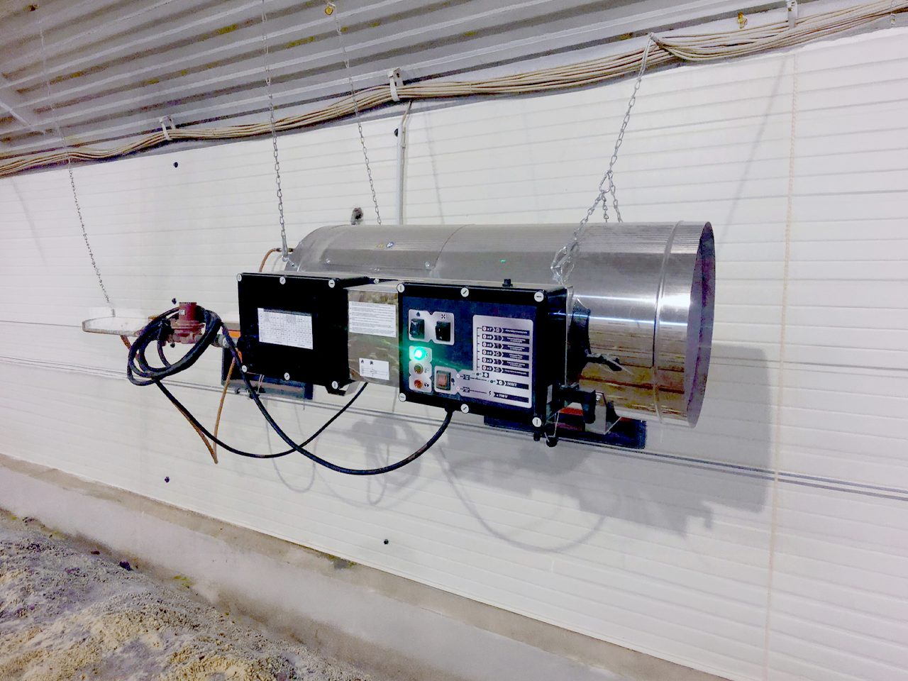 Biemmedue Arcotherm GA/N 115 C suspended low pressure gas direct fired space heaters - Image 8
