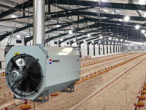 Biemmedue Arcotherm CH 100 indirect combustion heavy duty suspended space heaters - Image 6