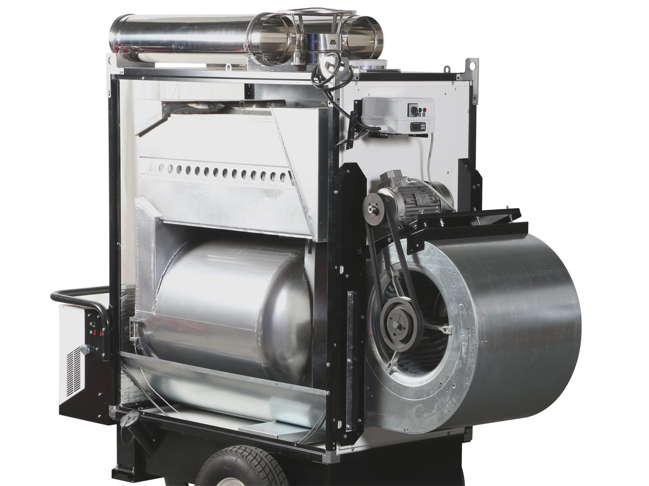 Biemmedue Arcotherm Titan 235T indirect combustion heavy duty mobile space heaters with centrifugal fan - Image 7