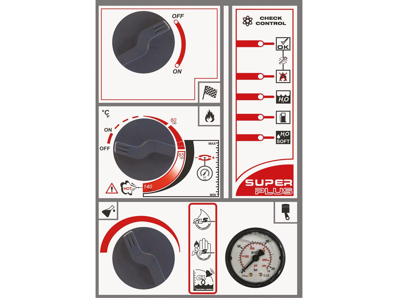 Biemmedue Arcomat Super PLUS 200/18 professionaalne kuuma vee survepesur - Pilt 5