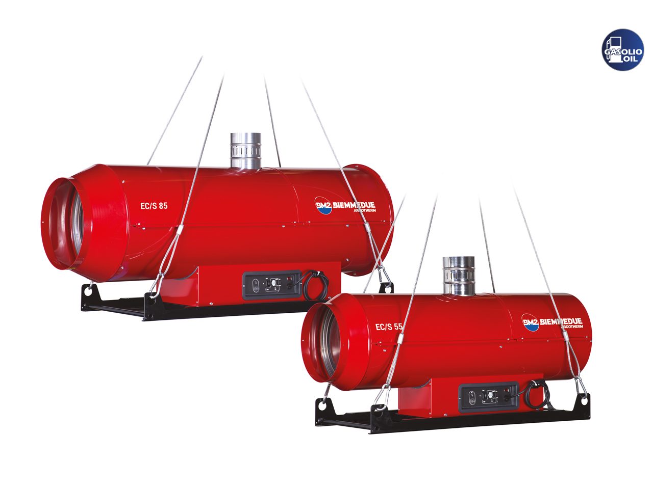 Biemmedue Arcotherm EC/S 85 indirect combustion mobilespaceheaters