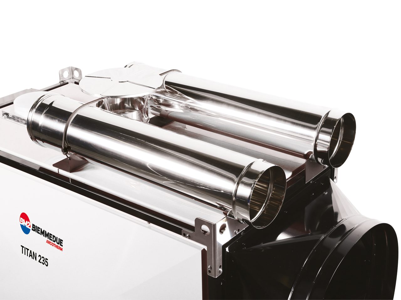 Biemmedue Arcotherm Titan 235T indirect combustion heavy duty mobile space heaters with centrifugal fan - Image 11