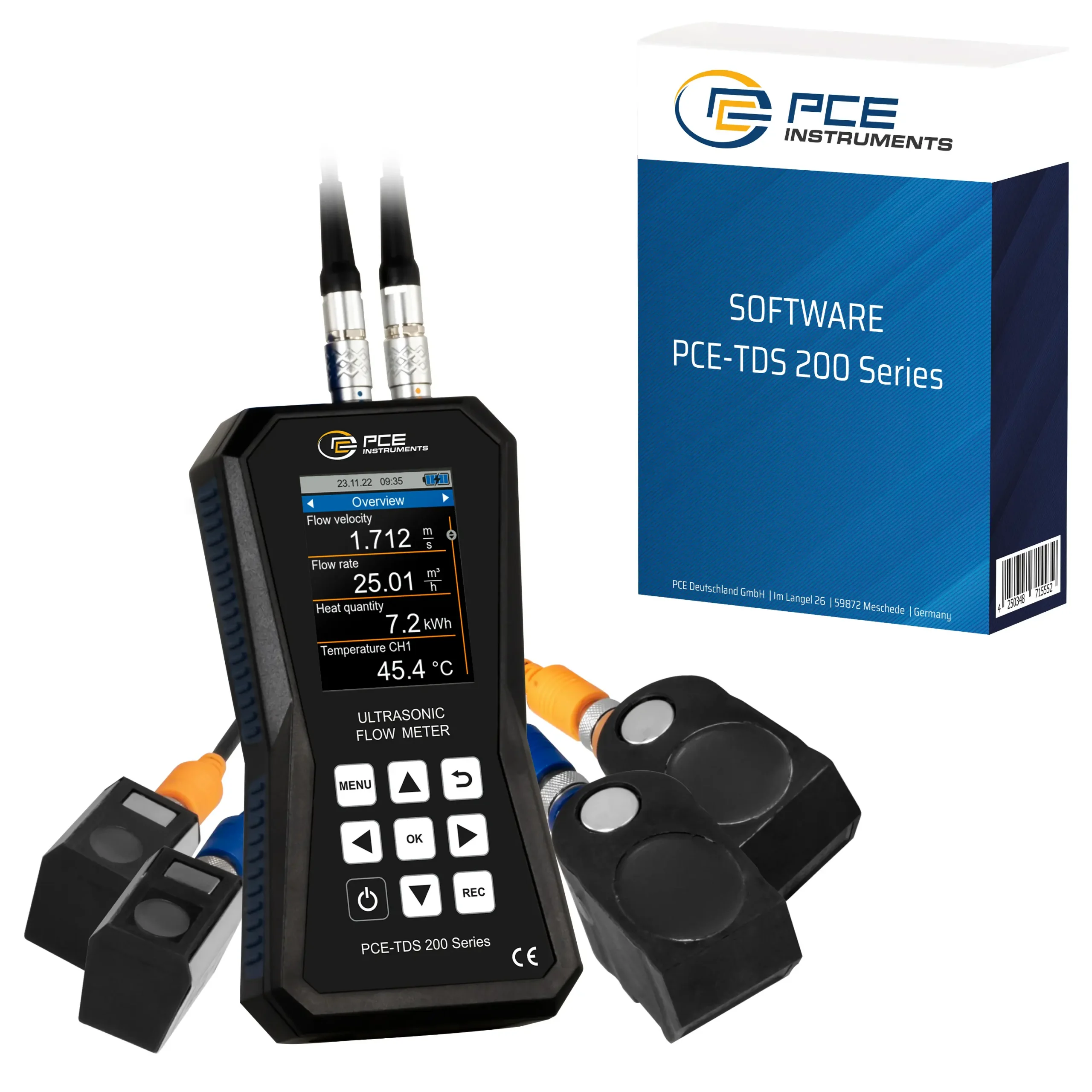 PCE Instruments PCE-TDS 200 SM-SW-KIT toru vooluhulga mõõtur