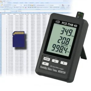 PCE Instruments PCE-THB 40 temperatuuri- ja niiskusandmeloger