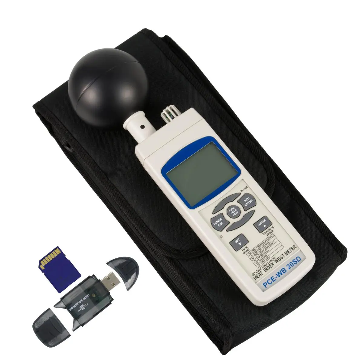 PCE Instruments PCE-WB 20SD WBGT- ja kastepunktimõõtur