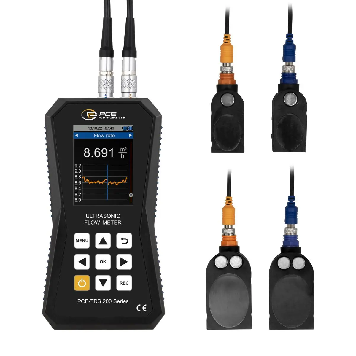 PCE Instruments PCE-TDS 200 ML toru vooluhulga mõõtur