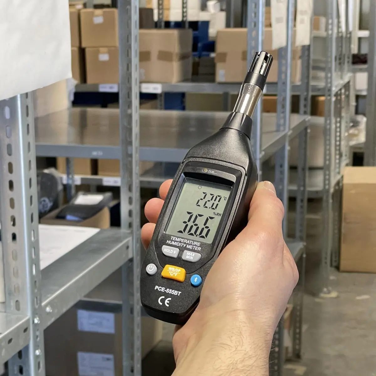 PCE Instruments PCE-555BT dew point thermometer - Image 5