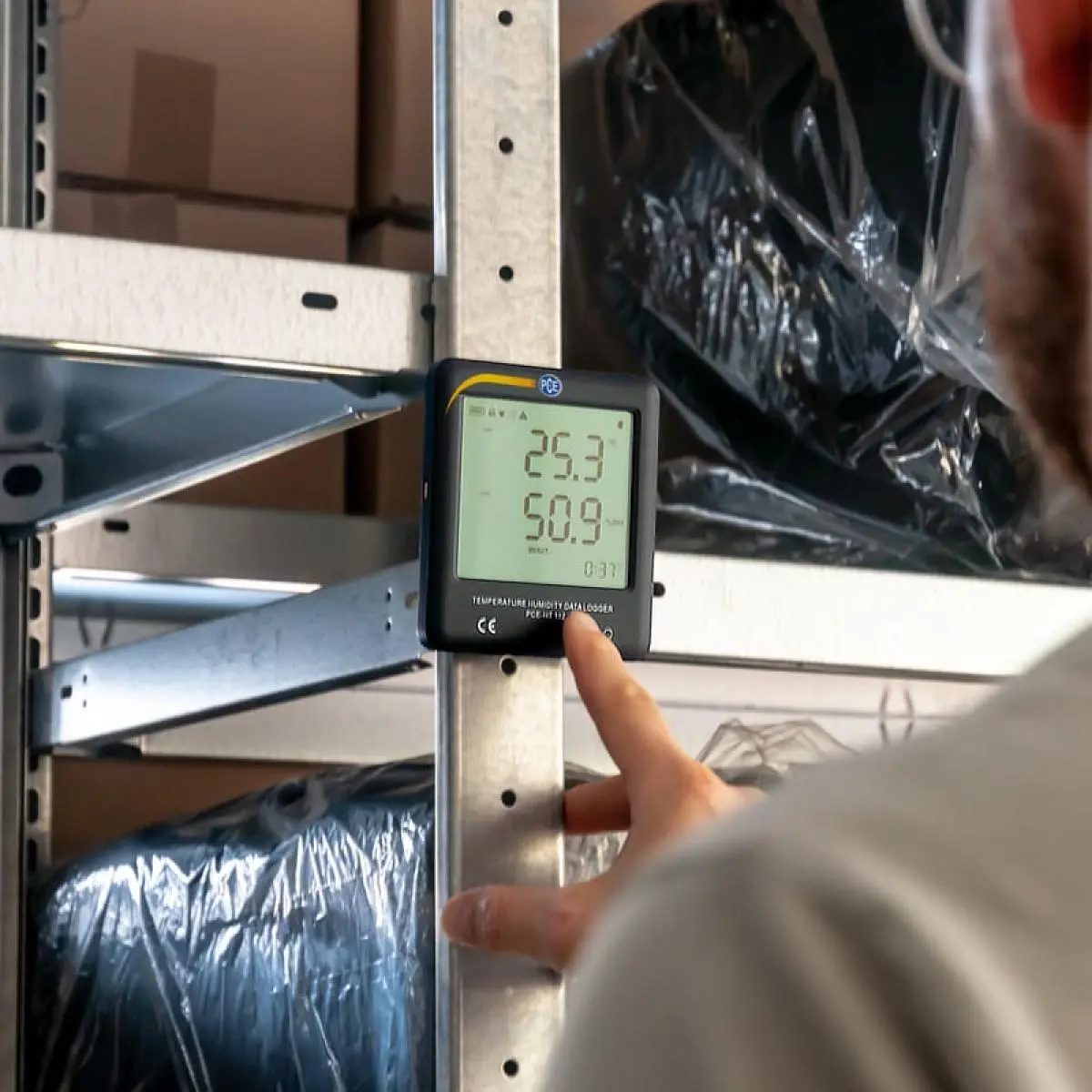 PCE Instruments PCE-HT 112 temperatuuri- ja niiskuslogger - Pilt 7
