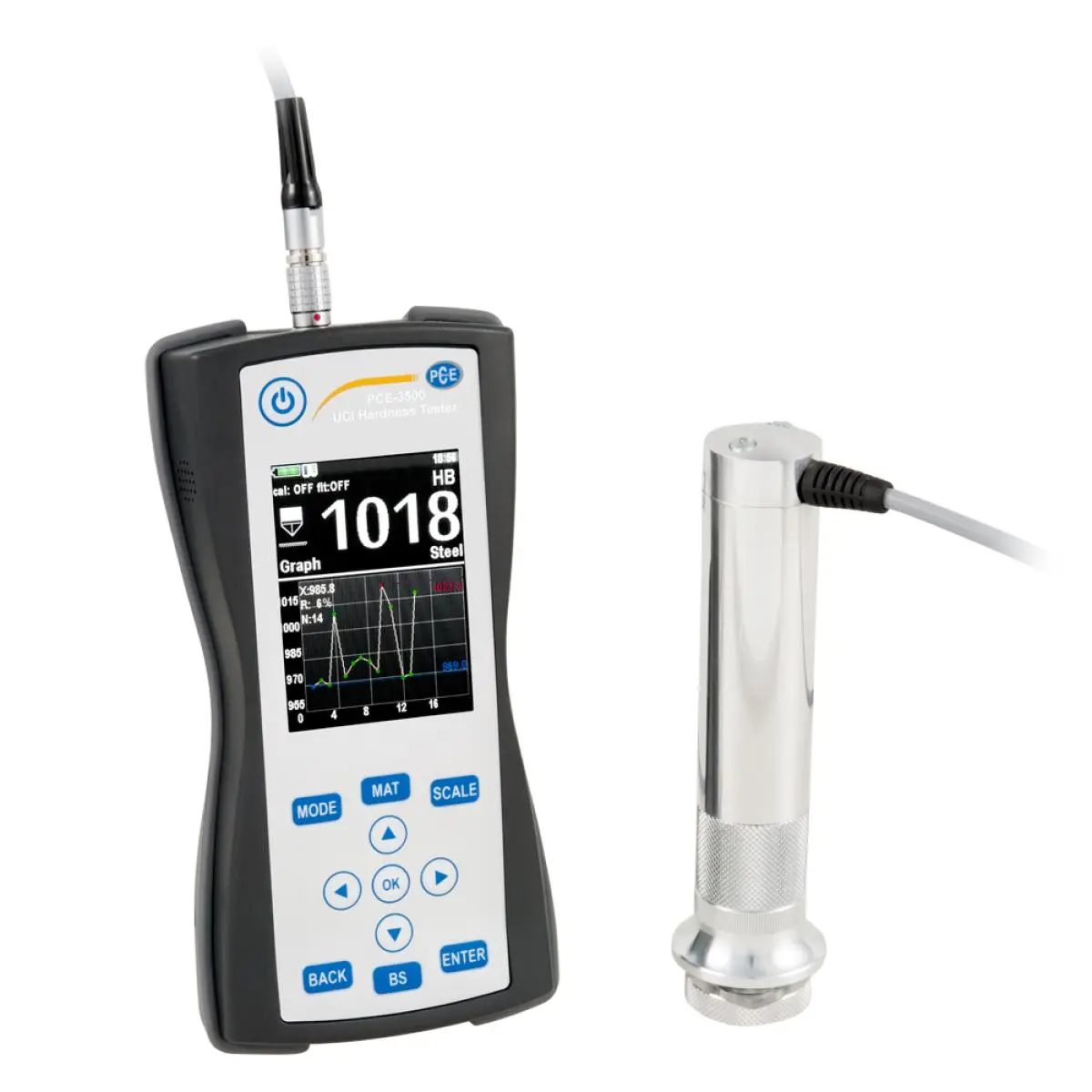 PCE Instruments PCE-3500 ultrasonic / uci hardness tester