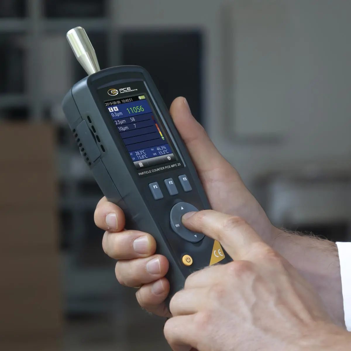 PCE Instruments PCE-MPC 20 airborne particle-counting hygiene meter - Image 7