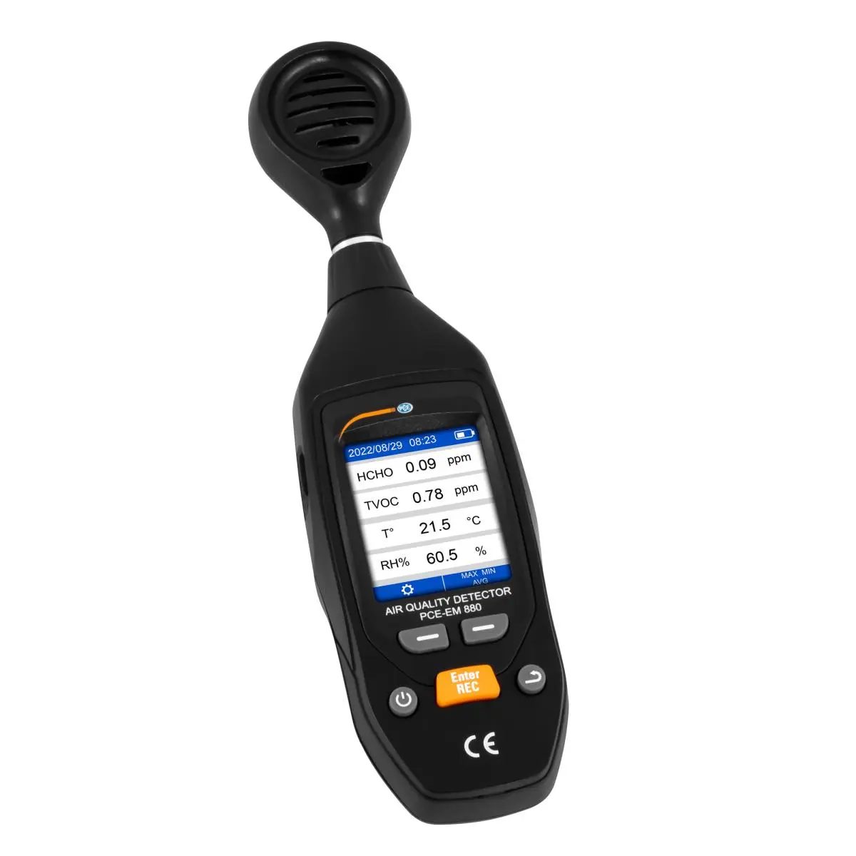 PCE Instruments PCE-EM 880 temperatuuri- ja niiskusandmeloger