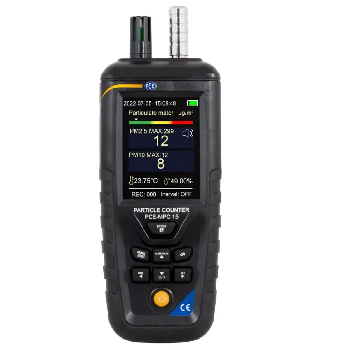 PCE Instruments PCE-MPC 15 aerosol particle counter - Image 2