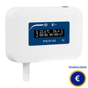 PCE Instruments PCE-HT 422 temperatuuri- ja niiskusandmeloger